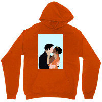 Anthony And Kate Poster Red Unisex Hoodie | Artistshot