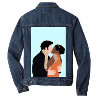 Anthony And Kate Poster Red Men Denim Jacket | Artistshot