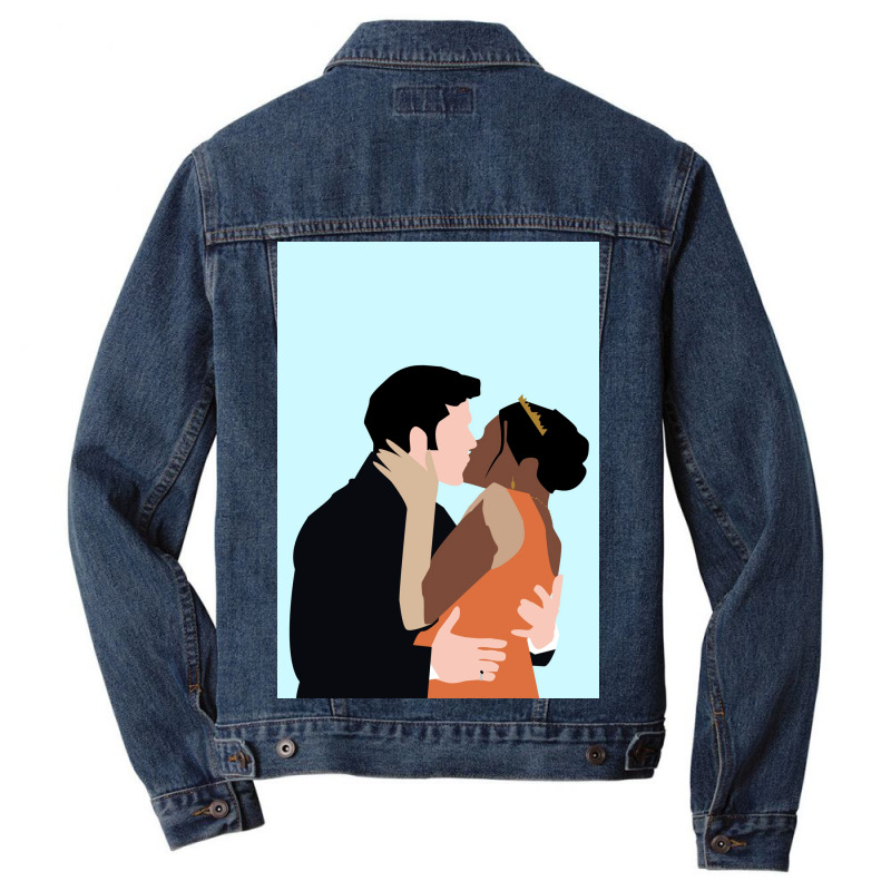 Anthony And Kate Poster Red Men Denim Jacket by shabnajianxiq | Artistshot