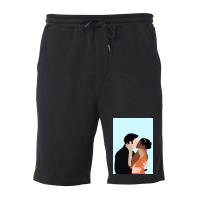 Anthony And Kate Poster Red Fleece Short | Artistshot