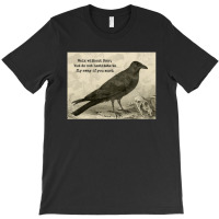 Crow Affirmations Fly Away T-shirt | Artistshot