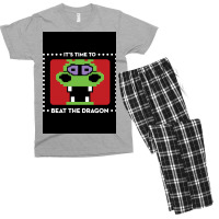 Beat The Dragon Tic Tac Dough Poster Men's T-shirt Pajama Set | Artistshot