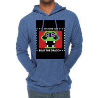 Beat The Dragon Tic Tac Dough Poster Lightweight Hoodie | Artistshot