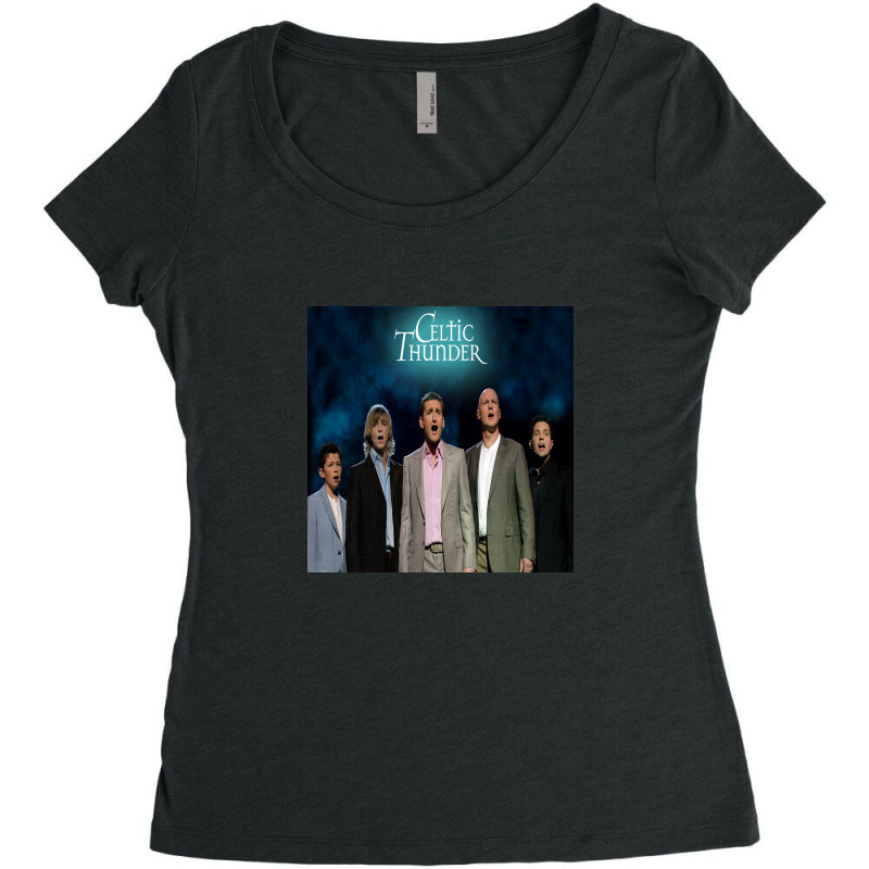 Celtic Thunder Women's Triblend Scoop T-shirt by lufiatri891209 | Artistshot