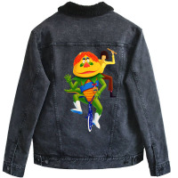 H R Pufnstuf And Jimmy  T 70s Unisex Sherpa-lined Denim Jacket | Artistshot