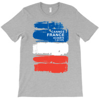 Cannes France Coordinates Vintage French Art   Love Funny T-shirt | Artistshot