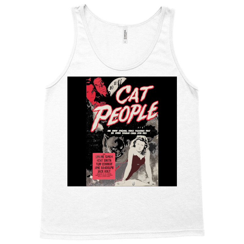 Cat Peopl Perfect Gift For You And Friends Poster Love Tank Top by shabnajianxiq | Artistshot