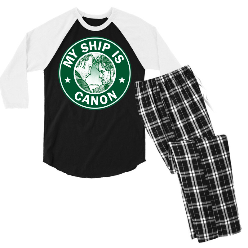 Hannigram Coffee Mug  T Aesthetic Men's 3/4 Sleeve Pajama Set | Artistshot