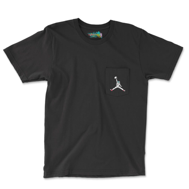 Slam Dunk In Space Pocket T-shirt | Artistshot