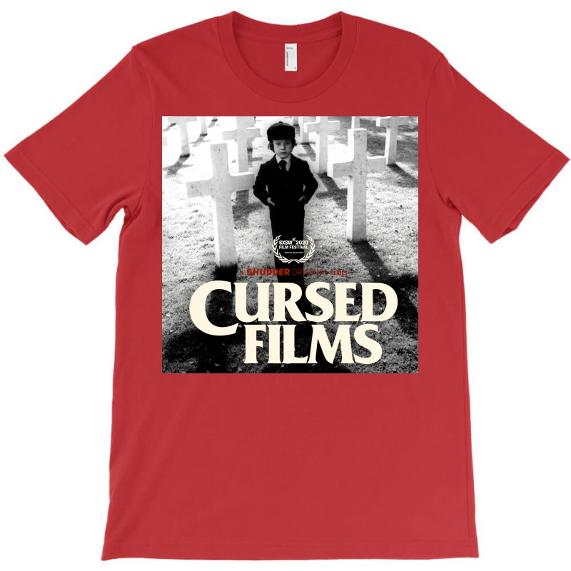 Cursed Films Tv Show Poster 70s T-Shirt by shabnajianxiq | Artistshot