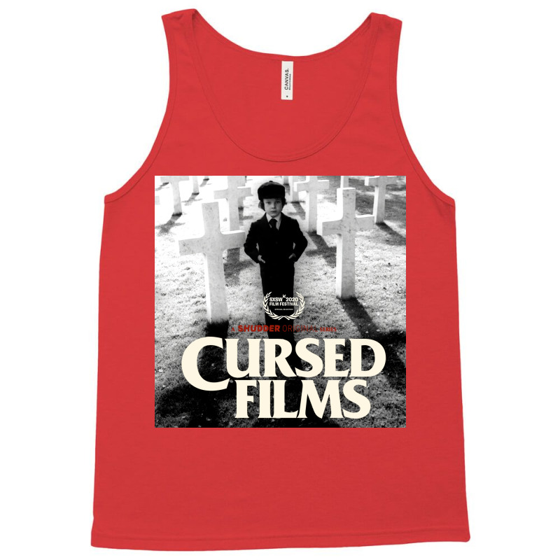 Cursed Films Tv Show Poster 70s Tank Top by shabnajianxiq | Artistshot