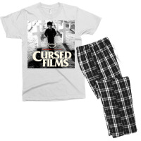 Cursed Films Tv Show Poster 70s Men's T-shirt Pajama Set | Artistshot