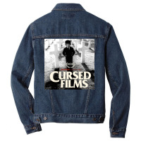 Cursed Films Tv Show Poster 70s Men Denim Jacket | Artistshot