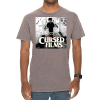 Cursed Films Tv Show Poster 70s Vintage T-shirt | Artistshot