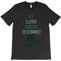 Sly Clever Prideful Determined Scarf 1 T-shirt | Artistshot