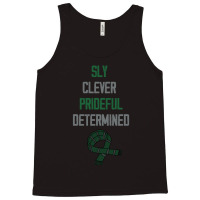 Sly Clever Prideful Determined Scarf 1 Tank Top | Artistshot