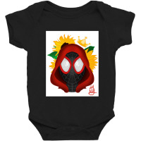 Spiderverse Miles Morales Sunflower Baby Bodysuit | Artistshot