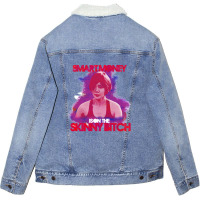 Smart Money Is On The Skinny Bitch Unisex Sherpa-lined Denim Jacket | Artistshot