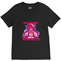 Smart Money Is On The Skinny Bitch V-neck Tee | Artistshot