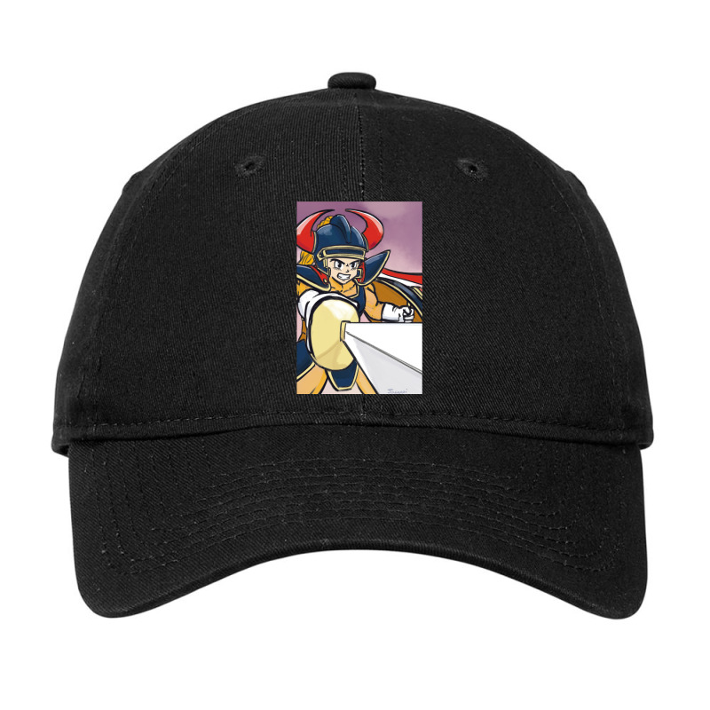 Dragon Quest 1 Hero Adjustable Cap by casonedionq | Artistshot