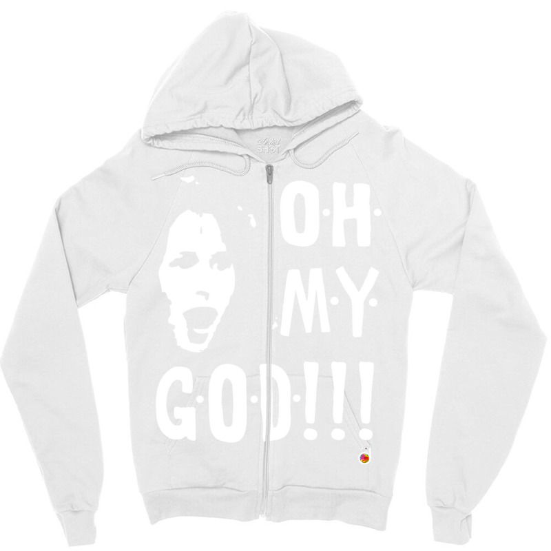 Janice From Friends Oh My God  T Stars Zipper Hoodie | Artistshot