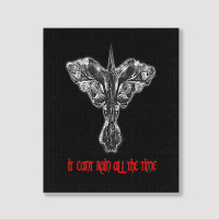 Crow Cross It Can't Rain All The Time Portrait Canvas Print | Artistshot