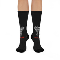 Crow Cross It Can't Rain All The Time Crew Socks | Artistshot