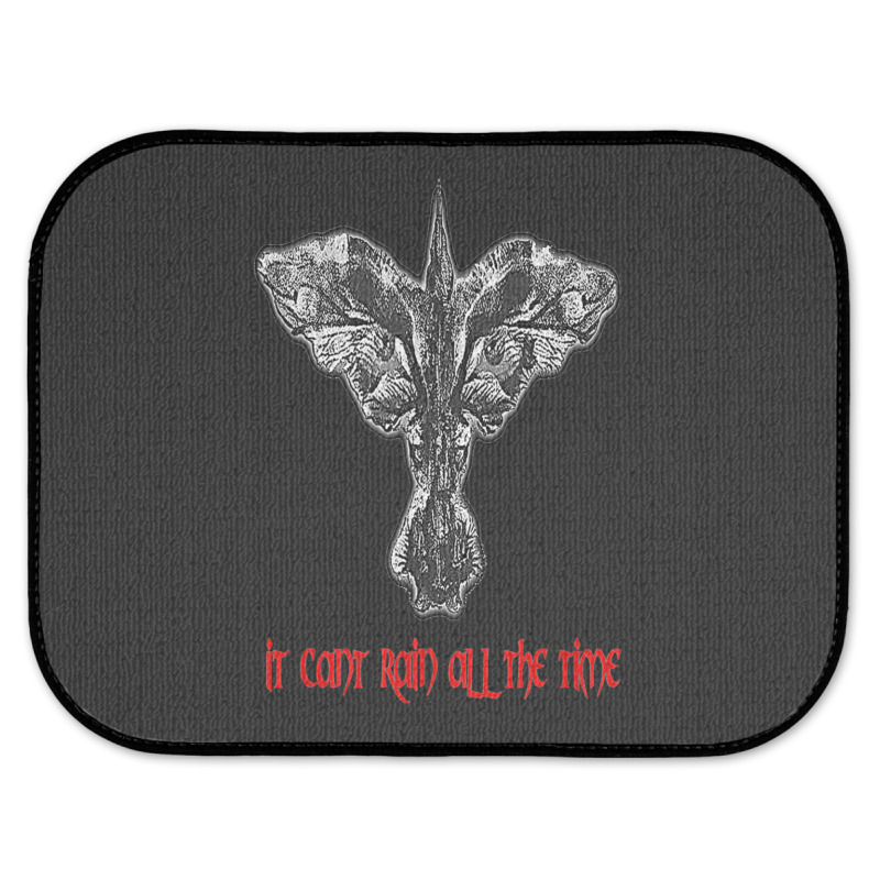 Crow Cross It Can't Rain All The Time Rear Car Mat | Artistshot