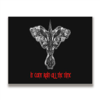 Crow Cross It Can't Rain All The Time Metal Print Horizontal | Artistshot