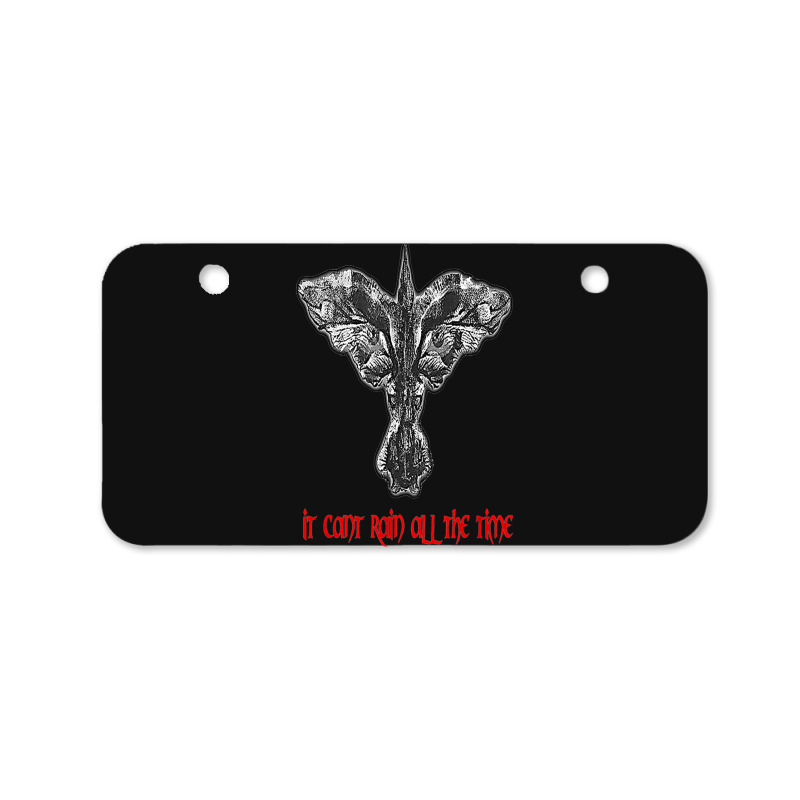 Crow Cross It Can't Rain All The Time Bicycle License Plate | Artistshot