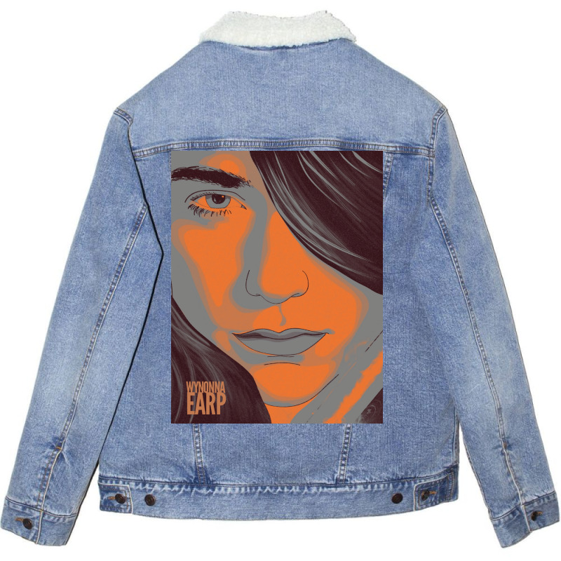 Wynonna Earp Jt Poster Unisex Sherpa-Lined Denim Jacket by szylkoarowv | Artistshot