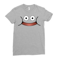 King Slime Face Dragon Quest 1 Ladies Fitted T-shirt | Artistshot