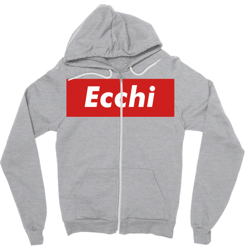 Ecchi Car Slap Zipper Hoodie | Artistshot