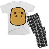 Cute Chicken Nugget Baby Hippie Men's T-shirt Pajama Set | Artistshot