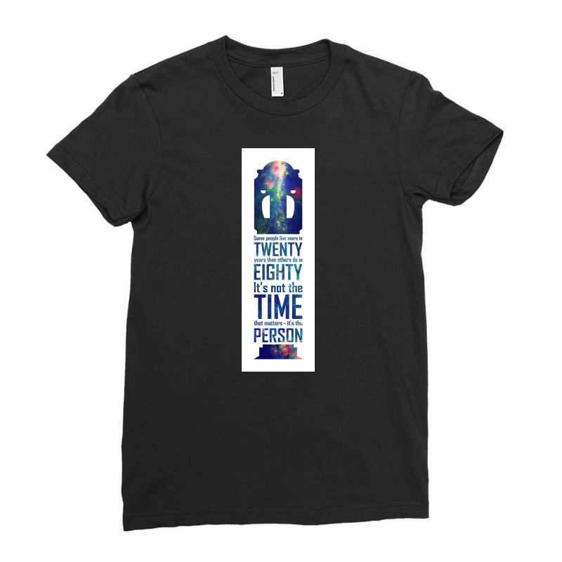 Itx27s Not The Time That Matters Poster Tumblr (1) Ladies Fitted T-Shirt by obontibencekn | Artistshot