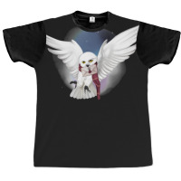 Snowy White Owl Graphic T-shirt | Artistshot