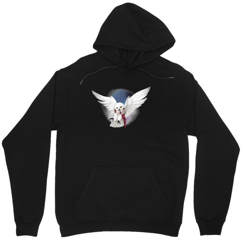 Snowy White Owl Unisex Hoodie | Artistshot