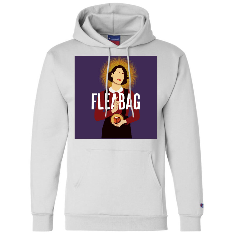 Simple Fleabag With Title Poster Nostalgia Champion Hoodie | Artistshot