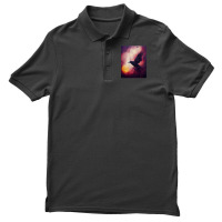 Crow Halloween Pumpkin In Galaxy Men's Polo Shirt | Artistshot