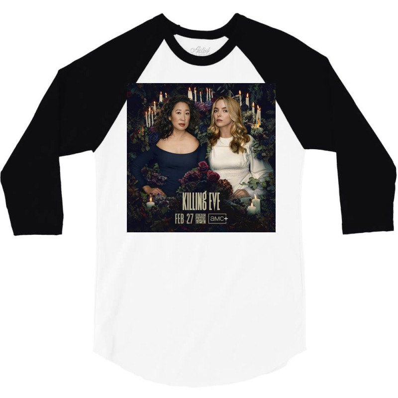 Killing Eve S4 2 Poster Cute (1) 3/4 Sleeve Shirt | Artistshot