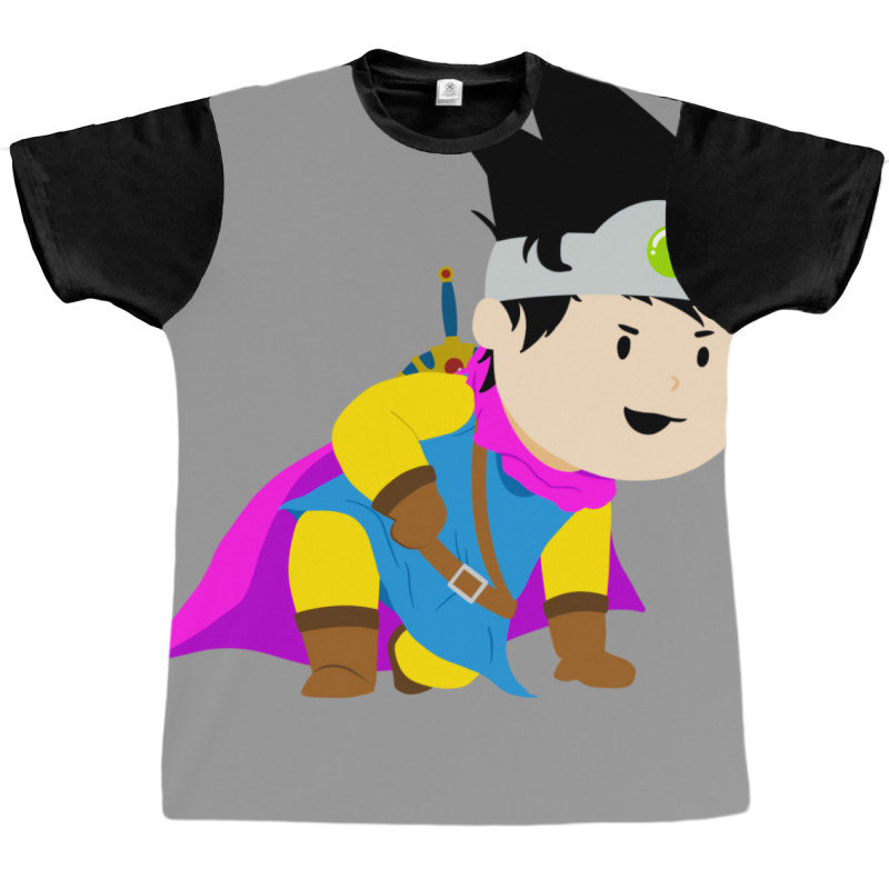 Dragon Quest 3 Hero Graphic T-shirt by casonedionq | Artistshot