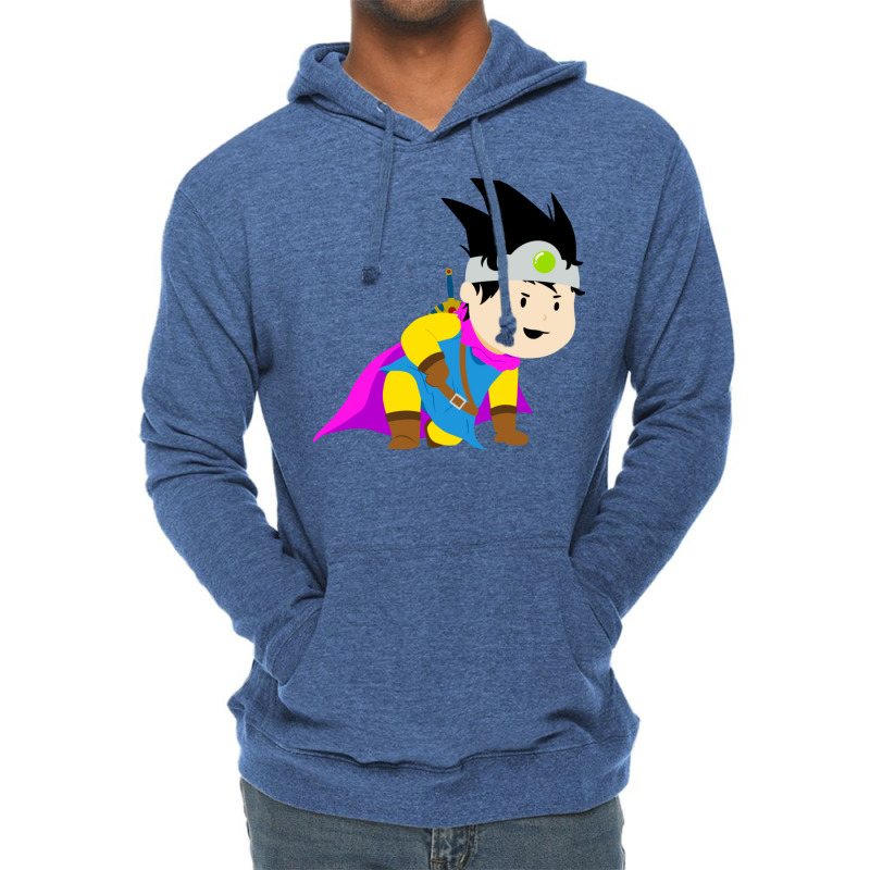 Dragon Quest 3 Hero Lightweight Hoodie by casonedionq | Artistshot