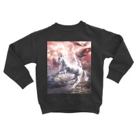 Limited Edition Epic Lightning Unicorn-bwcsc Toddler Sweatshirt | Artistshot