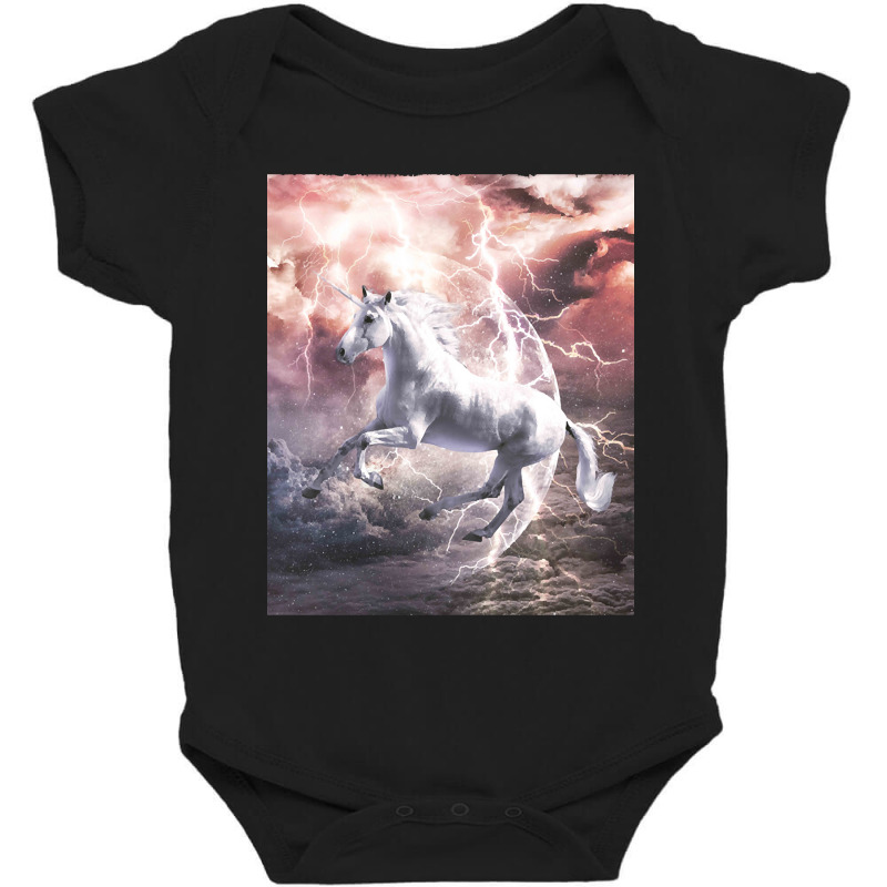 Limited Edition Epic Lightning Unicorn-bwcsc Baby Bodysuit by webberkyla | Artistshot