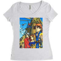 Dragon Quest Viii 1 Women's Triblend Scoop T-shirt | Artistshot