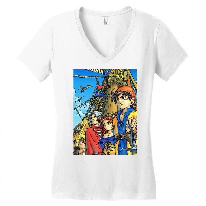 Dragon Quest Viii 1 Women's V-Neck T-Shirt by matrismonzono | Artistshot