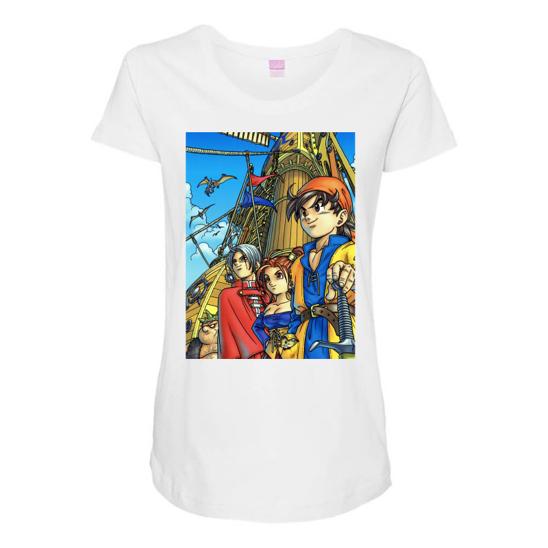 Dragon Quest Viii 1 Maternity Scoop Neck T-shirt by matrismonzono | Artistshot