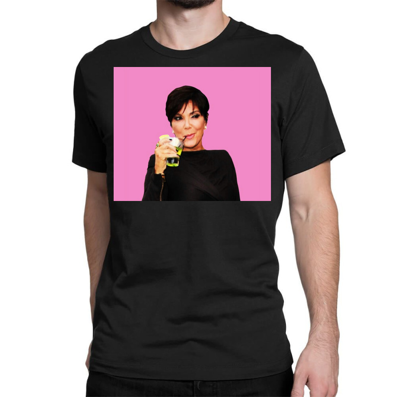 Kris Jenner Poster Hipster (1) Classic T-shirt | Artistshot