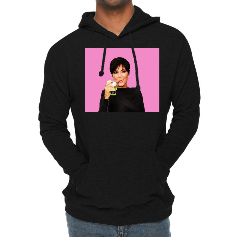 Kris Jenner Poster Hipster (1) Lightweight Hoodie | Artistshot