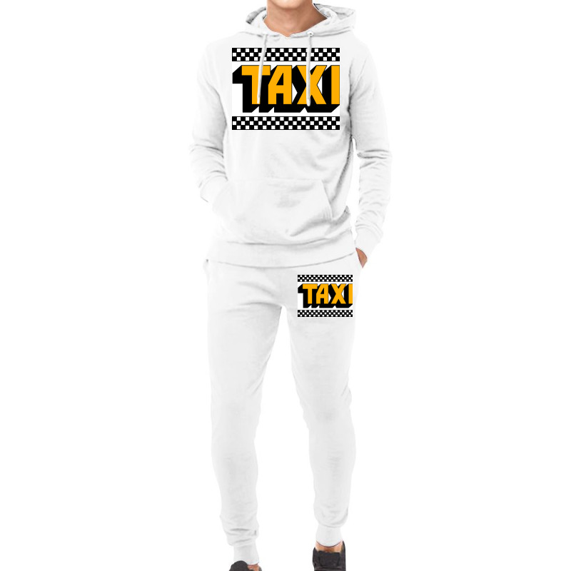 Taxi Classic 70x27s And 80x27s Tv Show Poster Hoodie & Jogger Set | Artistshot